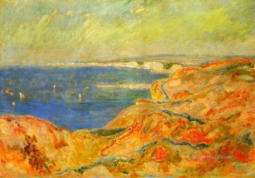 En el acantilado cerca de Dieppe II Claude Monet Pinturas al óleo